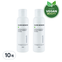 글로우몬스터 프로바이오틱스 병풀 발효 추출물 원액, 100ml, 10개