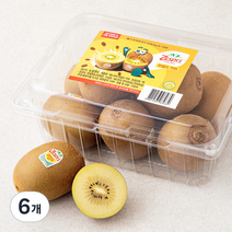 제스프리 썬골드키위, 1kg (8~10입), 6개