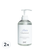 피부미 알래스카 쿨링 바디워시 민트향, 500ml, 2개