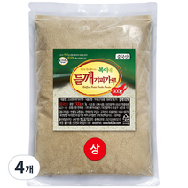 복이네먹거리 탈피 들깨가루 상, 500g, 4개