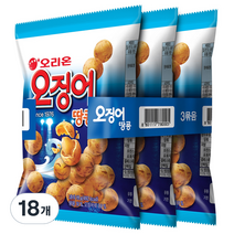 오리온 오징어 땅콩, 98g, 18개