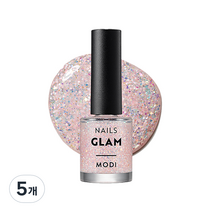 에뛰드 모디 글램 네일즈 9ml, 110호 펄온펄, 5개