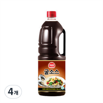 해표 굴소스 2kg, 4개