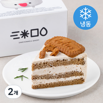 삼초마을 커피쿠키 조각케이크 (냉동), 70g, 2개