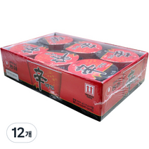 신라면 큰사발 114g, 12개