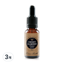 러브바스 아로마 페이스오일 스윗아몬드, 20ml, 3개