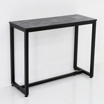 더조아 모던 바테이블 1200 x 450 x 920 mm, 까르니코블랙