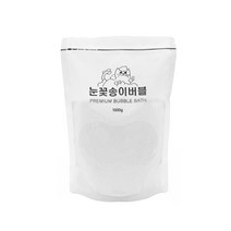 눈꽃송이버블매직 유아 입욕제 퓨어향, 1000g, 1개