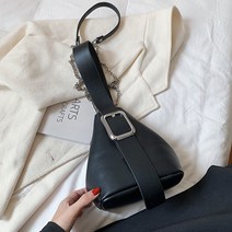 JCP 레트로 벨트 체인 버킷백