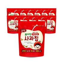 퓨어잇 동결건조 사과칩, 12개, 사과