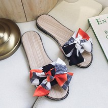 뮤베아 여성용 비치웨어 플랫 슬리퍼 WS290