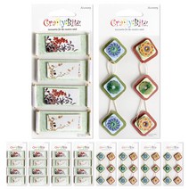 데어리즈 전통 문양 입체 데코 스티커 10p 세트, 믹스L, 1세트