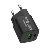 스타쉴드 30W GaN USB PD PPS 멀티 고속충전기, 1개, 블랙