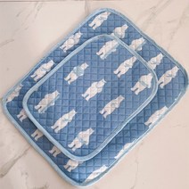 블루팩토리 반려동물 베어 쿨매트 BF015, 네이비