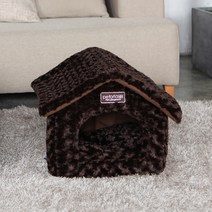 펫토리아 베펫 애견하우스 P121-DBR, 다크브라운