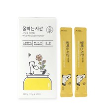 시속삼십킬로미터 꿀빠는시간 스틱꿀 야생화 박스, 10개, 12g