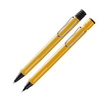 LAMY 사파리 샤프 + 볼펜 옐로우 세트, 1세트
