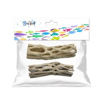 샘아쿠아 프리미엄 초야우드 유목 장식 랜덤발송, 2개