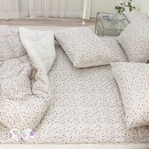 슈에뜨룸 오드리 60수 순면 사계절 이불패드 세트 퀸