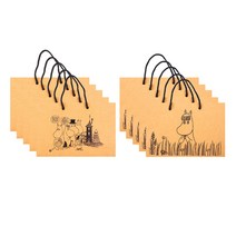 무민 캐릭터 크라프트 쇼핑백 10p, 랜덤발송