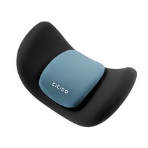 카템 CICIDO 투포인트 차량용 목쿠션 CT288, 블루, 1개