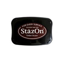 StazOn 츠키네코 유성잉크패드, sz-41 Timber Brown, 1개