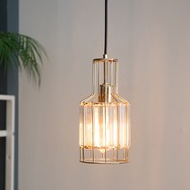 히트조명 르셀 펜던트 조명 D26398GD, 골드