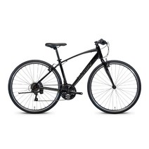 알톤스포츠 2023 탑원 700C 하이브리드 자전거 520 미조립박스배송, 171cm, 블랙
