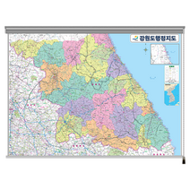 강원도 행정지도 롤스크린, 한수오