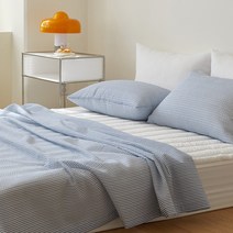 디어썸머 시어서커 홑이불 + 베개커버 세트