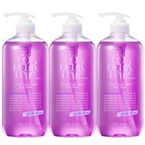 로더렛 인 잉글랜드 컬러핏 바디 워시 그레이스 머스크, 1000ml, 3개