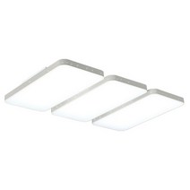 가온엘이디 마름모 LED 거실등 6등 180W, 화이트