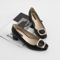 잭앤질 여성용 수제화 골드장식 펌프스 힐 JA2137