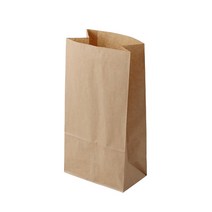 더담다 무지 크라프트 각대 종이봉투 대, 1개입, 600개