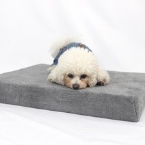 레드퍼피 강아지용 코지 슬립 베드, 그레이