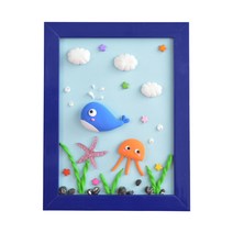 아디코 클레이액자 DIY 만들기 바닷 속 이야기, 혼합색상