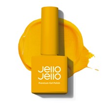 젤로젤로 프리미엄 젤네일 폴리쉬 솔리드 컬러 10ml, JC 60 사프란옐로, 1개