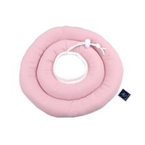 딩동펫 반려동물 스토퍼 넥쿠션, 핑크