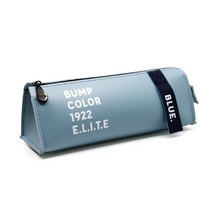 리드홈 엘리트 고급가죽 필통, 블루, 1개