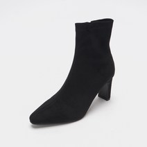 에이븐 Suede 스판앵클부츠 7cm