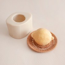 앵글띵 석고방향제 만들기 실리콘몰드 통통 가로형 레몬 2p