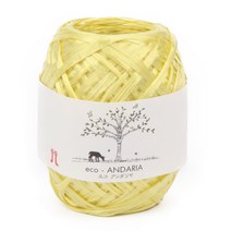 브랜드얀 에코안다리아 뜨개실, 188번 레몬브리즈, 80m