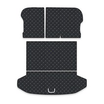 카프트 프리미엄 퀼팅 차박 트렁크매트 분리형, 기아, 블랙, 기아 스포티지 NQ5 2021년 7월 (하이브리드 / 트렁크스피커 무)