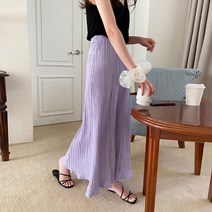 보리맘 여름 임부복 주름 롱 스커트 a665