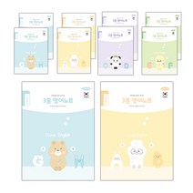 펜피아 1 000 로얄 3줄 영어 노트, 랜덤발송, 10개