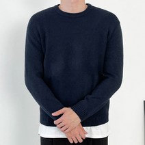 제이에이치스타일 울 스탠다드 캐시 라이크 라운드 니트 MDROK557