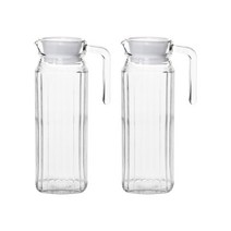 블룸엣홈 뉴 벨리 유리물병 2p, 1100ml