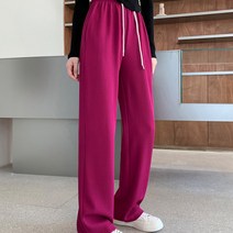 어썸풀 여성용 파티 코듀로이 일자 팬츠
