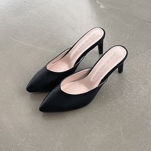 여성용 베로니 스틸레토 뮬 힐 7cm