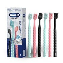 오랄비 아이콘 X 칫솔 3종 x 2p 세트, 1세트, 6개입